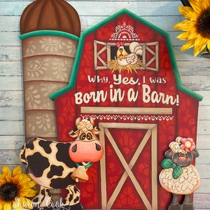 Born in a Barn ePattern Packet--by Sharon Cook