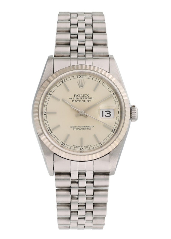 Rolex Oyster Perpetual Datejust 16234 Mens Watch