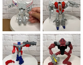 Vintage TRANSFORMERS TOYS 2000's Transforming Toys Mini and Large You Choose