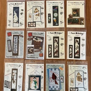 Patch Abilities Quilting Appliqué CHRISTMAS PATTERNS You Choose Holiday Fabric Sewing Art Crafts Wall Hangings Banners and Runners +More