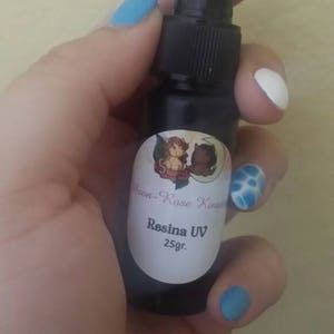 UV RESIN 25gr Transparent hard perfect to create JEWELRY