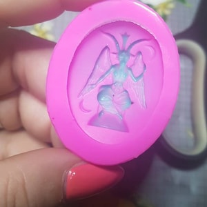 Baphomet Cameo Silikonkautschukform