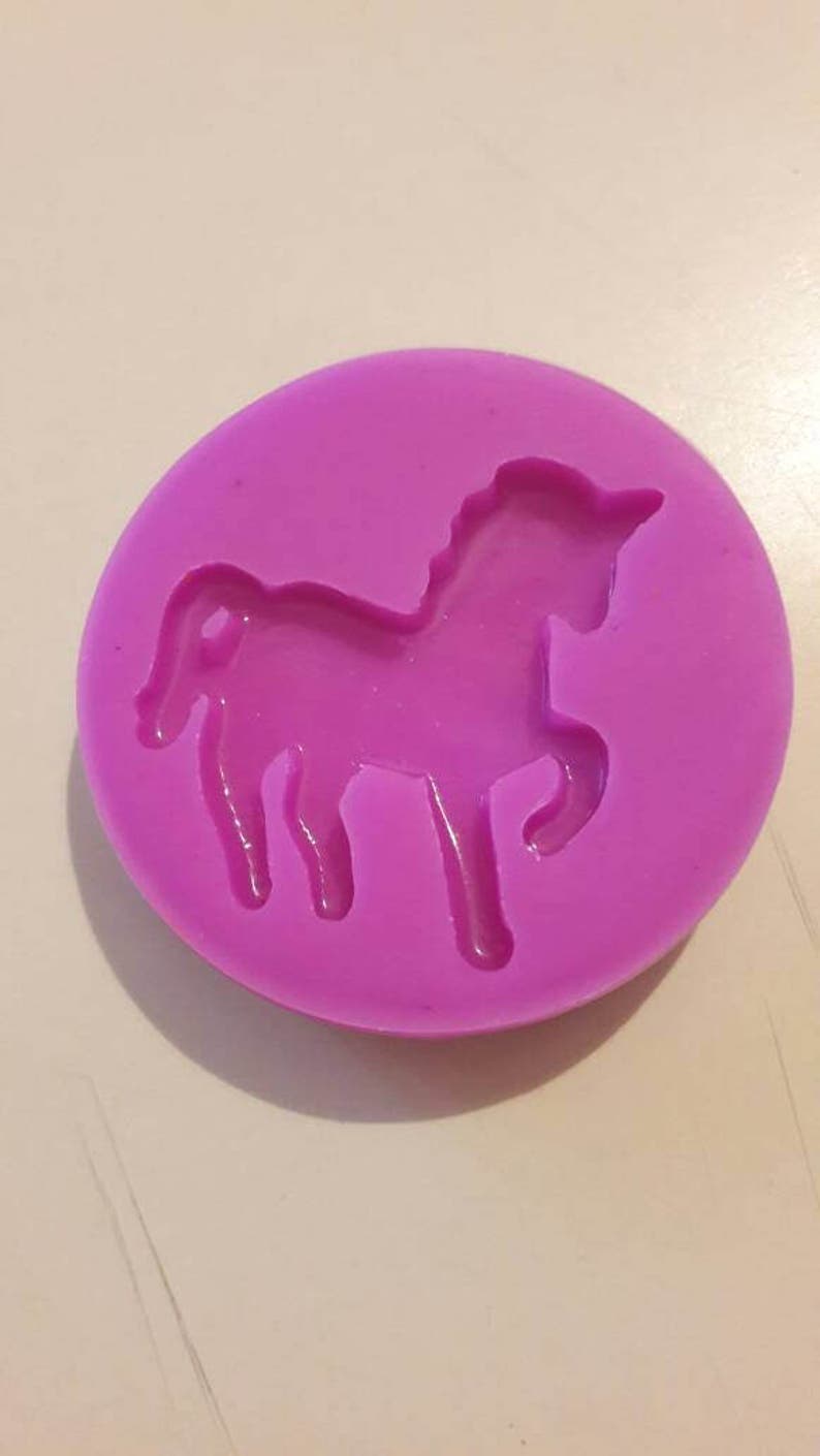 Unicorn silicone rubber mold image 1