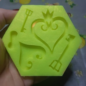 Molde de silicona brillante KINGDOM HEARTS