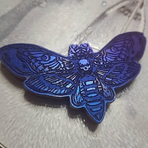 Weiche Silikonform Moth Kopf des Todes