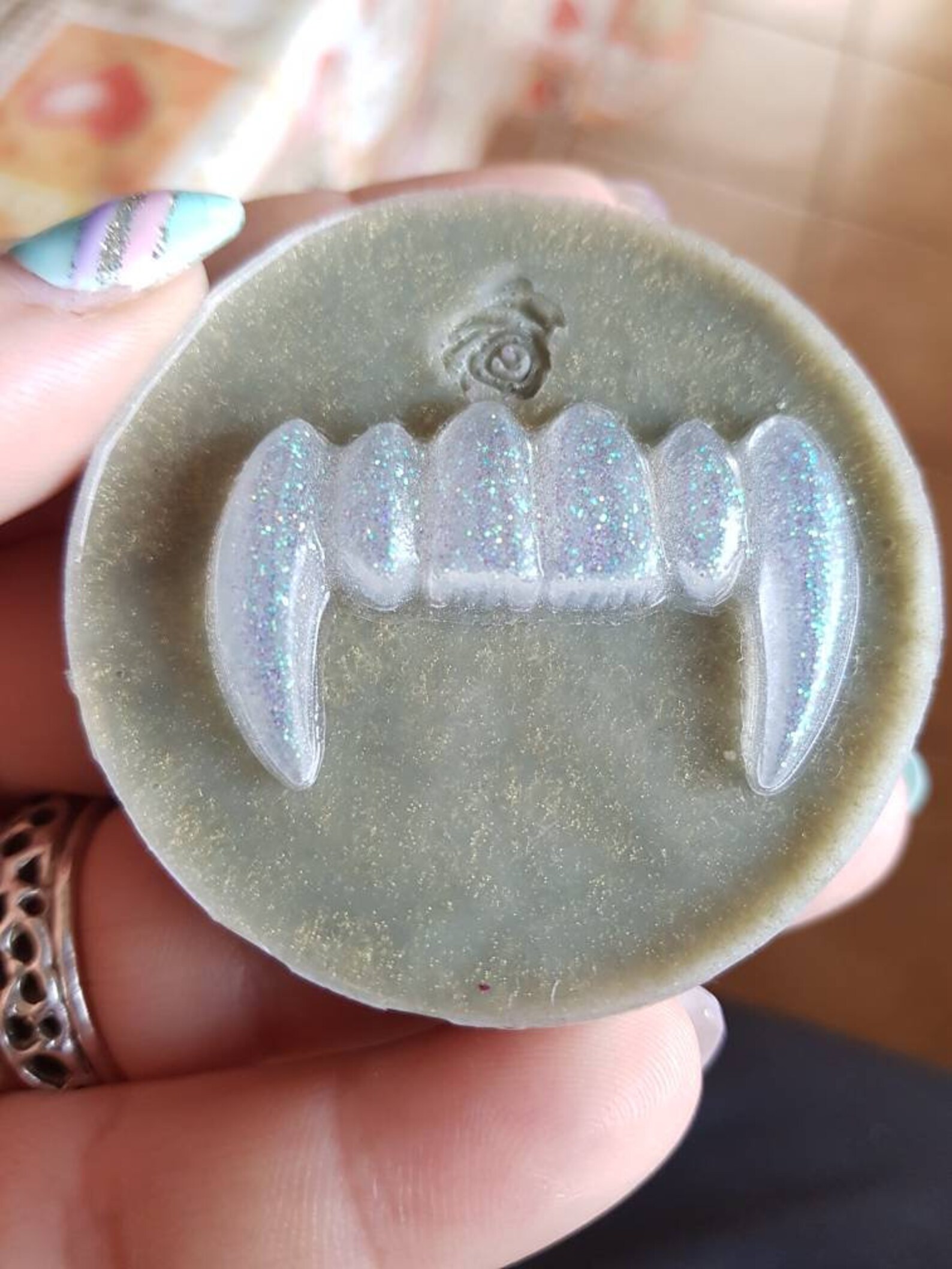 Vampire teeth silicone mold Etsy