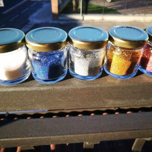 Set Glitter olografici extrafini 15gr perfetti per resina