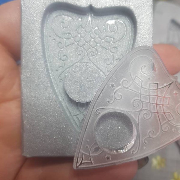 Ouija plancette siliconen rubberen mal versierd