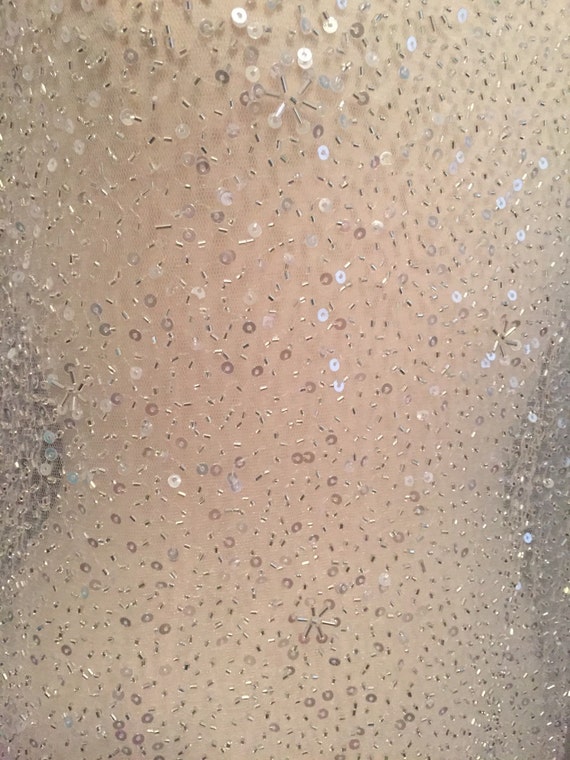 Sequin Fabric Sequin Beaded Tulle ...