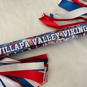 THE BIG ONES: 18”, 24&quot;, 36&quot; Confetti/Glitter-filled Cheer Spirit Stick! Football games, cheer, rallies, camps, corporate events