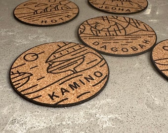 Star Wars Cork Stickers
