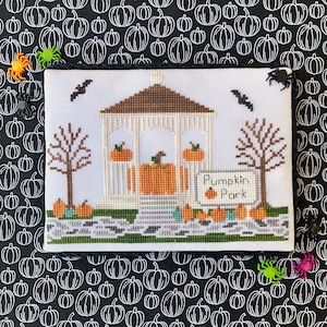 Spooky Hollow #5 - Pumpkin Park  |  Cross Stitch Pattern Download