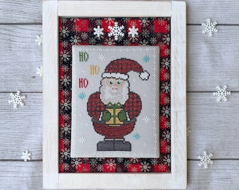 The Jolliest Santa  |  Cross Stitch Pattern Download