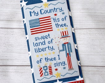 My Country  |  Cross Stitch Pattern Download