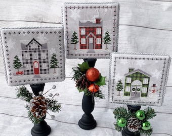 Plaid Tidings  |  Cross Stitch Pattern Download