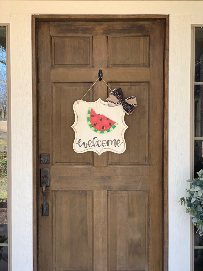 Interchangeable Attachment Door Hanger Sign Door Etsy