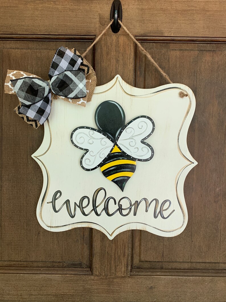 Door Hanger Interchangeable Door Hanger Etsy
