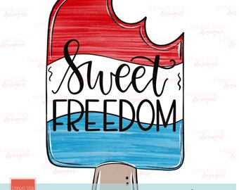 TEMPLATE: Popsicle Door Hanger Template July 4th | Front Door Decor | Digital Download | LAYERED svg | hand lettered