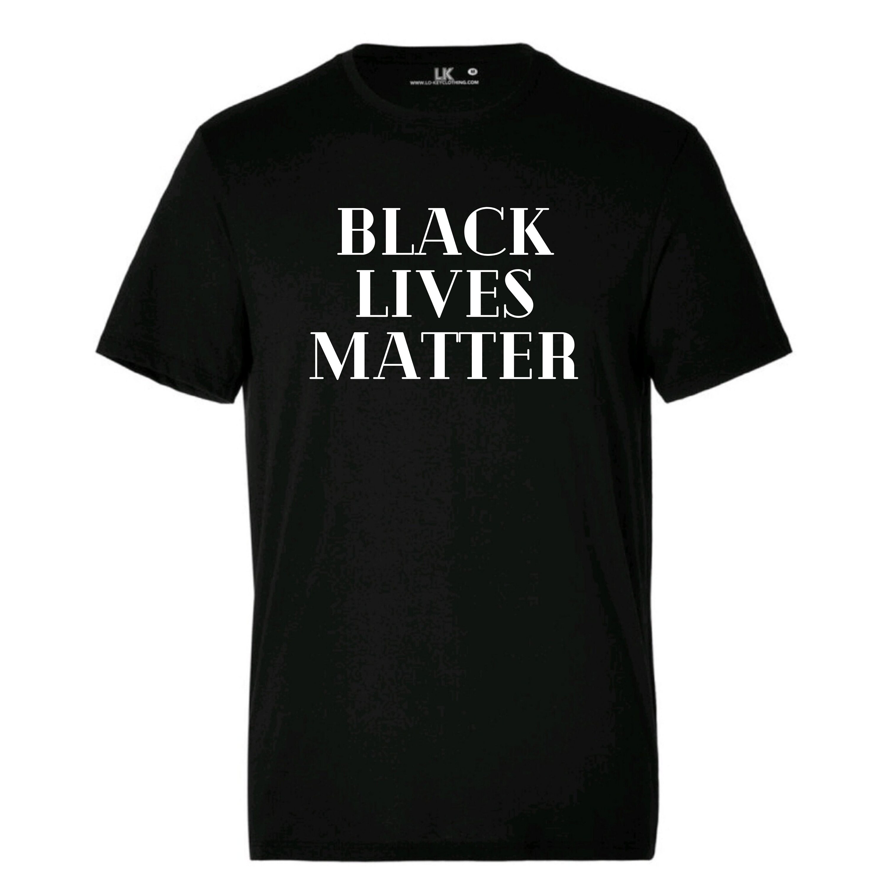 Image of Men's Black Lives Matter Tshirt Civil Rights Top Expression Tee Racial Equality History