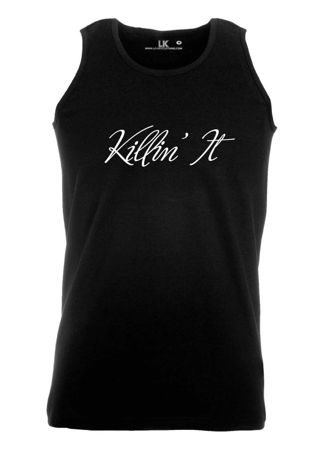 Image of Killin' It Tank Top Funny Vest Slogan Hip Hop Urban Streetwear