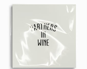 Iron-on patch | Partners In Wine, iron-on application, upcycling idea