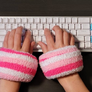 NEW 30% More Filling. Cozy Wrist Support for Computer Keyboard, Laptop, or Mouse Rest for carpal Tunnel.  Pain Relief for Bone Spur.