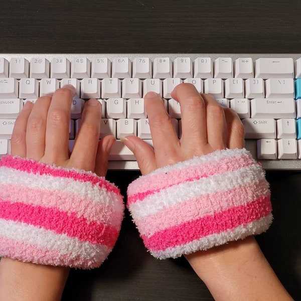 NEW SPRING COLORS! Computer: Keyboard Mouse wrist plushy for Easy Typing | Pain Relief for Bone Spur