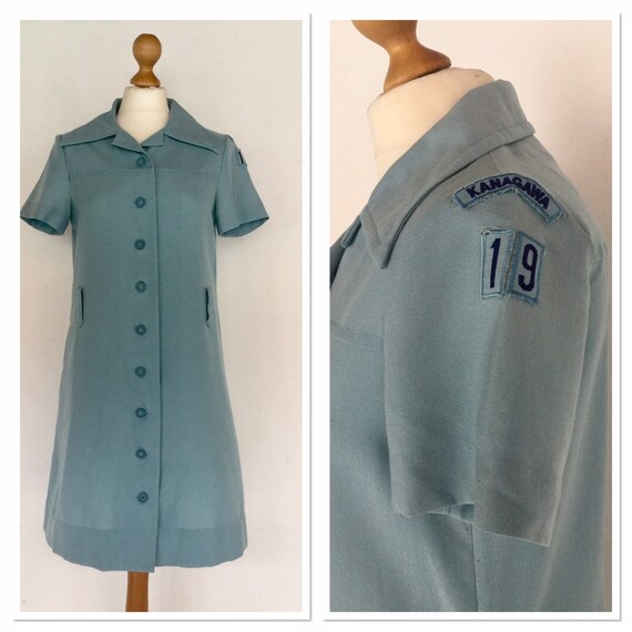 japanese girls scout dress anime costume dress cosplay fancy dress  blue dress asian costume halloween dress size 10 12 uk
