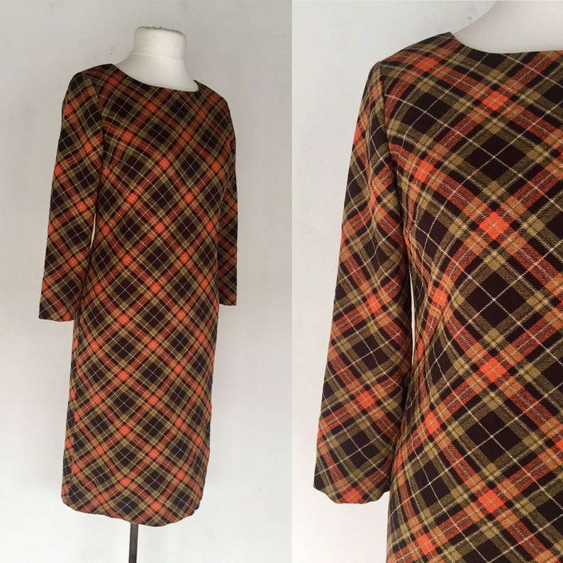 Plaid Dress Size 14