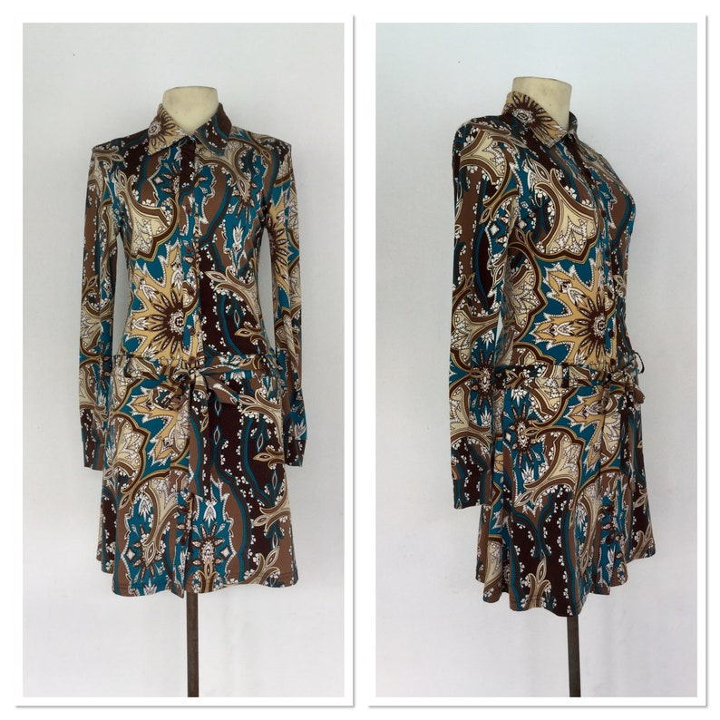boho shirt dress
