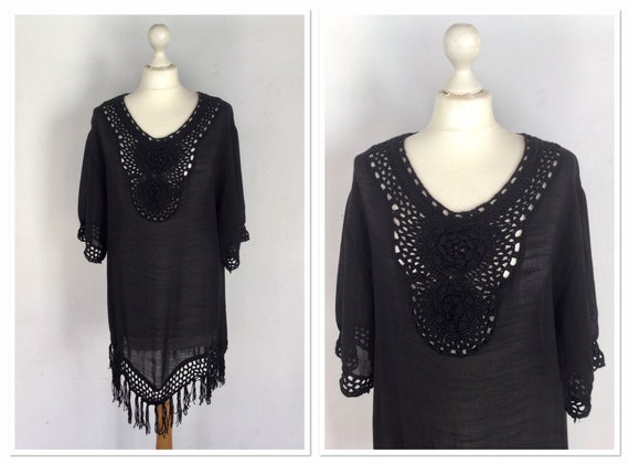 black beach kaftan uk