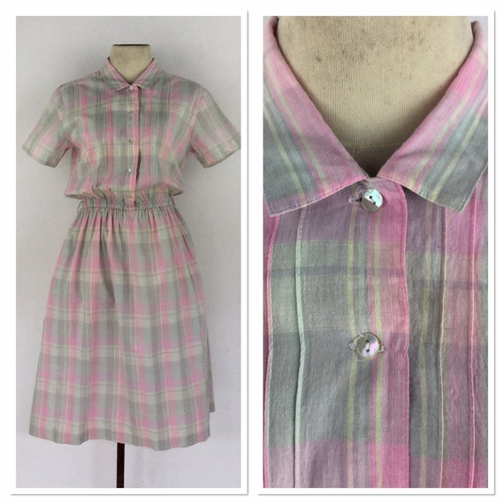pastel pink summer dress