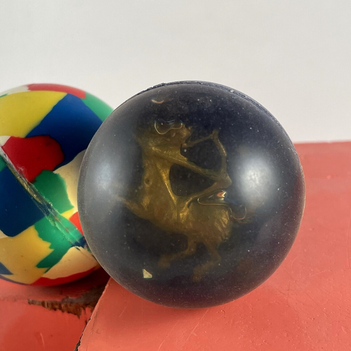 Assorted Vintage Rubber Balls Set of 4 Bouncy Balls Etsy