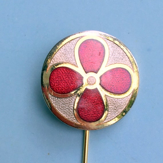Large de Passille Sylvestre Stick Pin, Modernist … - image 1