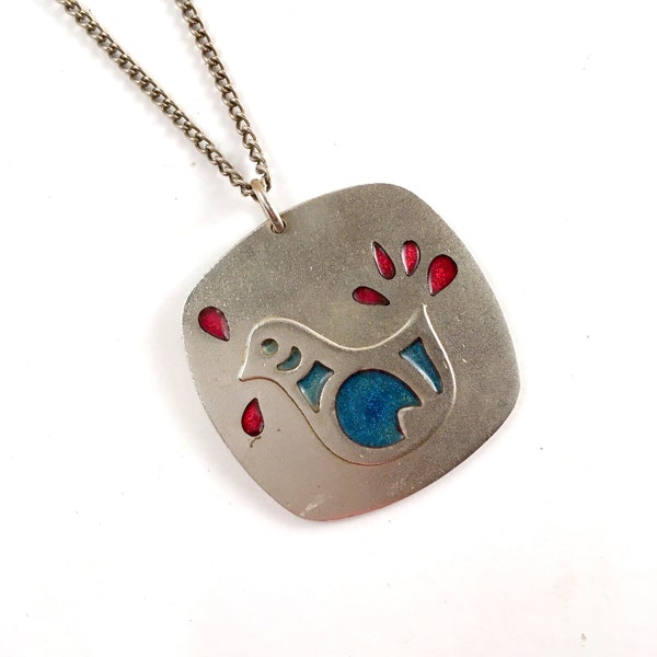 Monique Olivier Pendant Necklace, Quebec, Canada, 1960’s Vintage