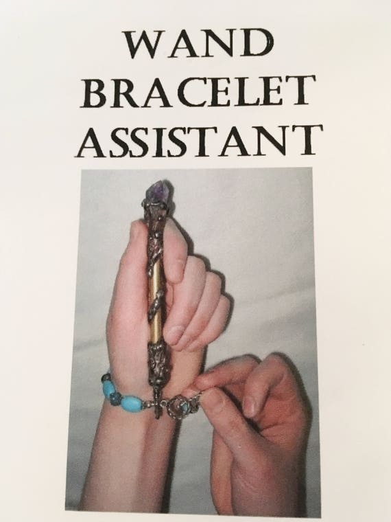 Crystal Wand Clip, Bracelet Assist Tool, Bracelet Holder, Jewelry Helper,  Wand Clip 