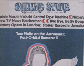 1973 ROLLING STONE - Ray CHARLES, Astronauts & More