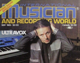 Int'l MUSICIAN & Recording World ULTRAVOX BAUHAUS More