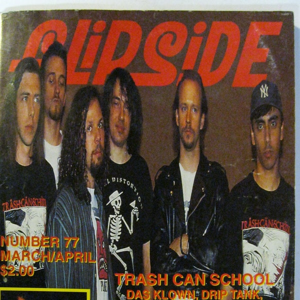 FLIPSIDE Music Magazine PUNK  #77 (No FLEXI)