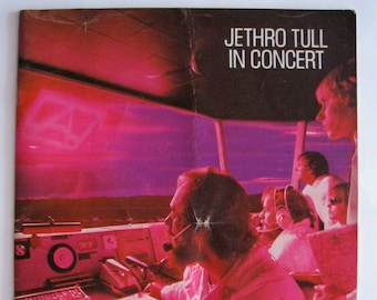 Jethro Tull 1980 TOUR PROGRAM