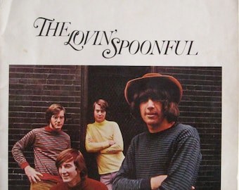 1966 LOVIN" SPOONFUL Tour Book Program Summer in the City WOW