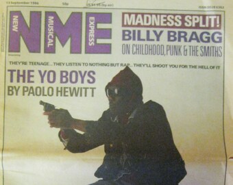 1986  NME BiLLY BRAGG, YO BoYs