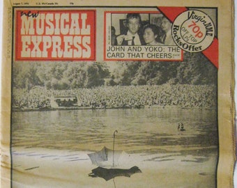 1976 NME ERIC CLAPTON, JoHN LeNNON