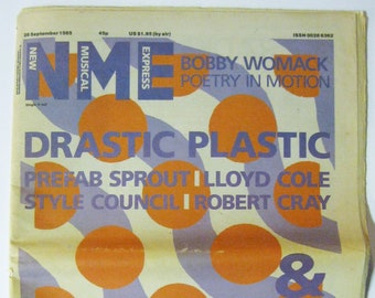 1985 NME SIOUXSIE, BoBBY WOMACK
