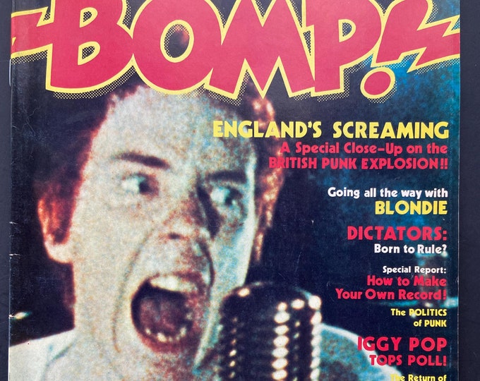 Bomp Magazine BOMP MAGAZINE 1977 Issue # 17 November- England's Screaming Magazine ...
