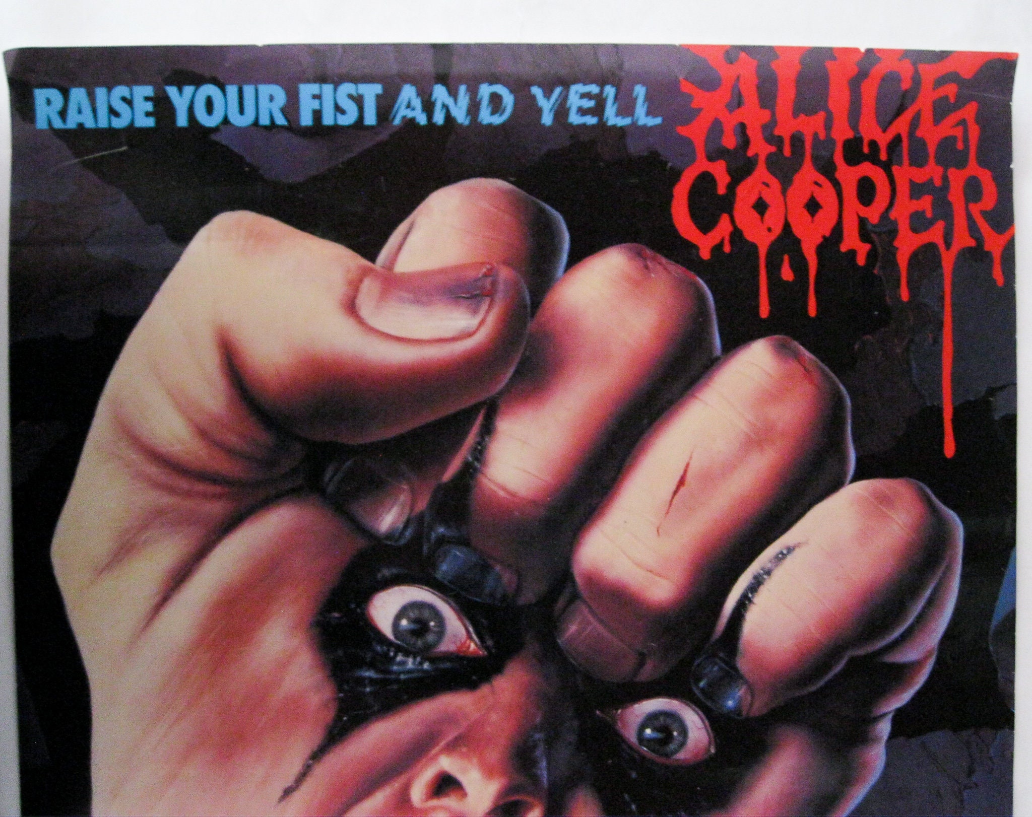 ALICE COOPER - Raise Your Fist And Yell /, September 5, 1987..💯🤘 |  Metal,Hard Rock Maniacs | Facebook