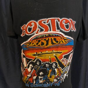 Boston band t shirt Etsy Polska