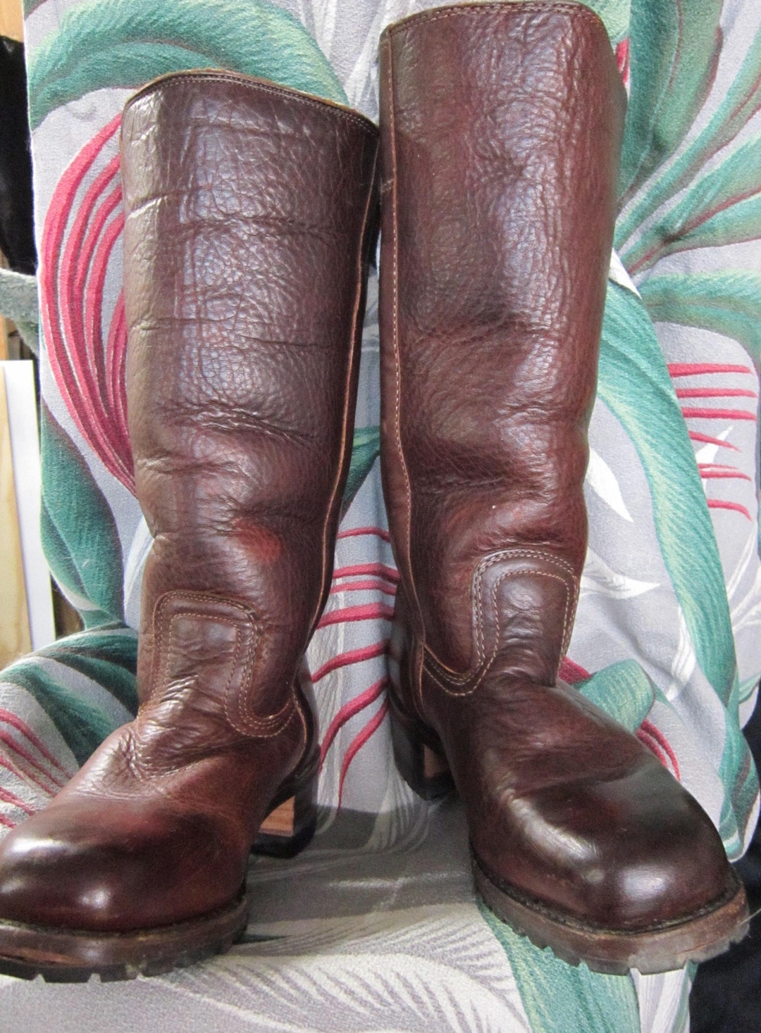 frye shearling lined boots