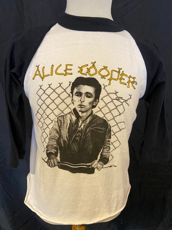 VINTAGE 1980 ALICE COOPER North American Tour Rag… - image 1