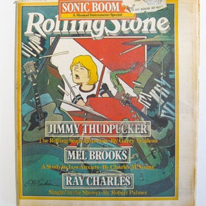 1978 ROLLING SToNE #258 - Gary Trudeau, Mel Brooks, Ray Charles